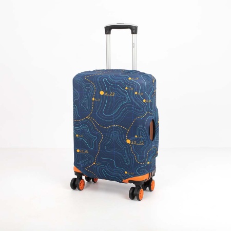 Grott Чехол для чемодана (синий)
