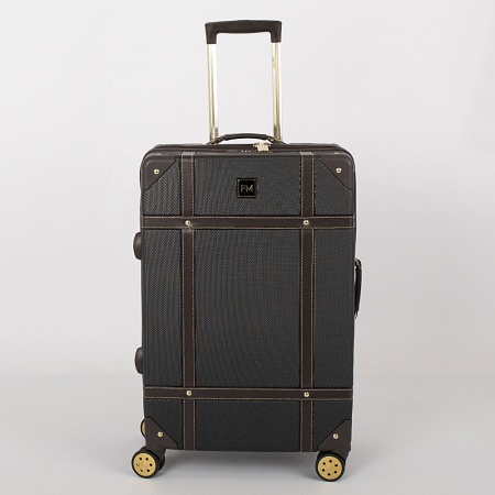 Francesco Molinary Чемодан на 4-х колесах (черный)