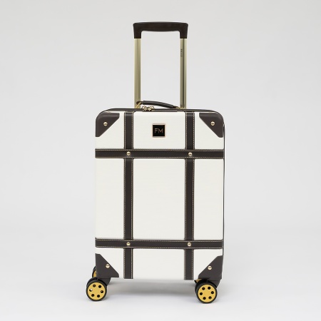 Francesco Molinary Чемодан на 4-х колесах (бежевый)