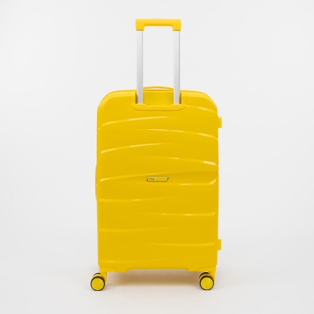 Francesco Molinary Чемодан на 4-х колесах (желтый)