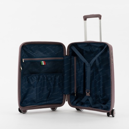 Francesco Molinary Чемодан на 4-х колесах (розовый)