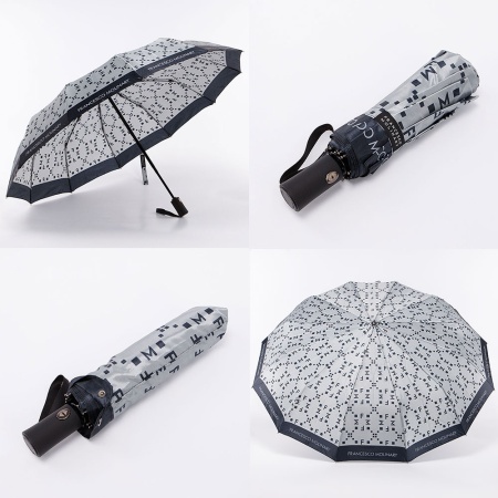 Francesco Molinary Зонт (светло-серый)