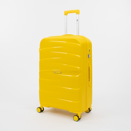 Francesco Molinary Чемодан на 4-х колесах (желтый)