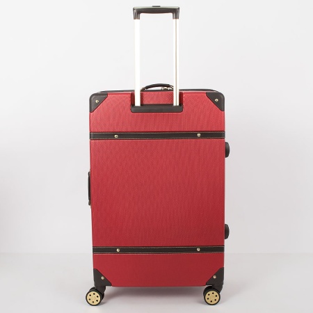 Francesco Molinary Чемодан на 4-х колесах (бордовый)