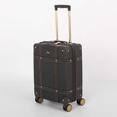 Francesco Molinary Чемодан на 4-х колесах (черный)