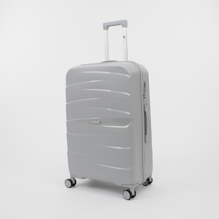 Francesco Molinary Чемодан на 4-х колесах (светло-серый)