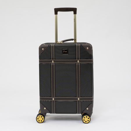 Francesco Molinary Чемодан на 4-х колесах (черный)