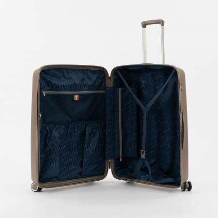 Francesco Molinary Чемодан на 4-х колесах (кофе)