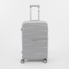 Francesco Molinary Чемодан на 4-х колесах (светло-серый)