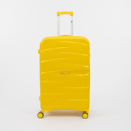 Francesco Molinary Чемодан на 4-х колесах (желтый)