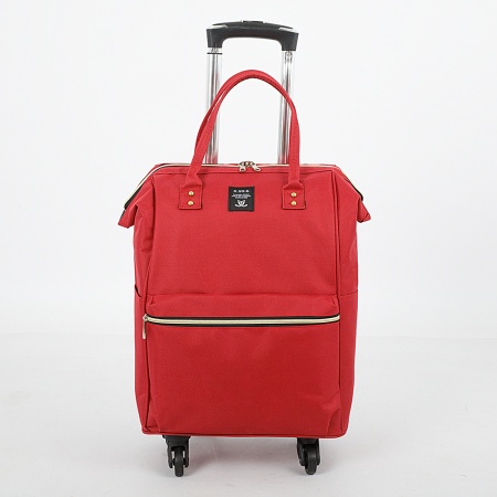 Xinshengda Сумка на колесах (бордовый)