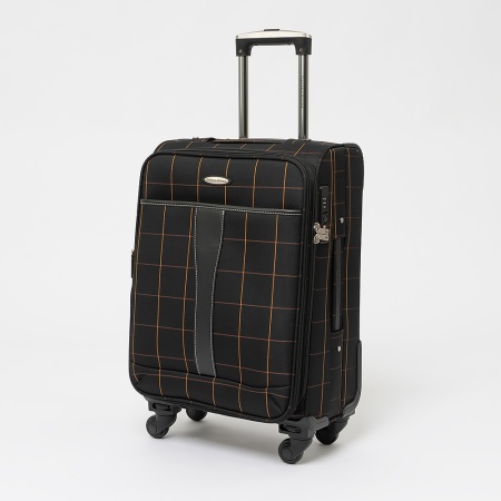 Francesco Molinary Чемодан на 4-х колесах (черный)