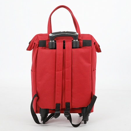 Xinshengda Сумка на колесах (бордовый)