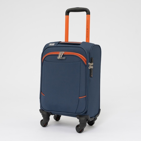 Francesco Molinary Чемодан на 4-х колесах (синий)