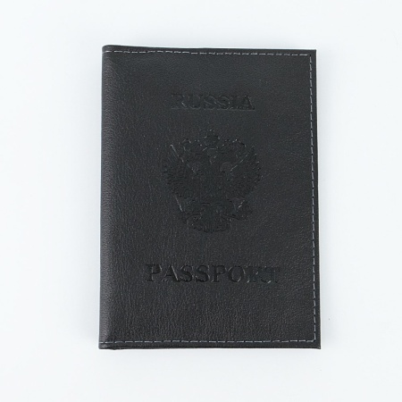 Poshete Обложка на паспорт (черный)