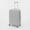 Francesco Molinary Чемодан на 4-х колесах (светло-серый)
