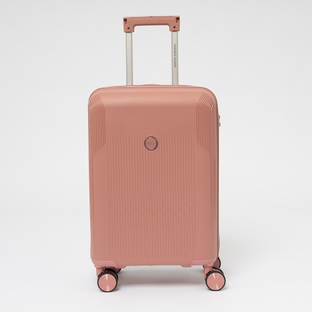 Francesco Molinary Чемодан на 4-х колесах (розовый)