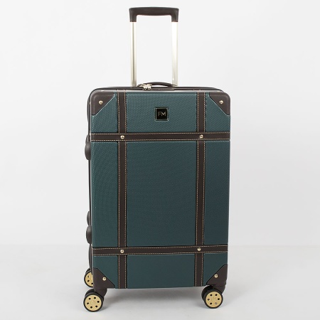 Francesco Molinary Чемодан на 4-х колесах (зеленый)