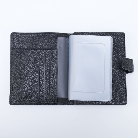 Francesco Molinary Обложка для паспорта и автодок (черный)