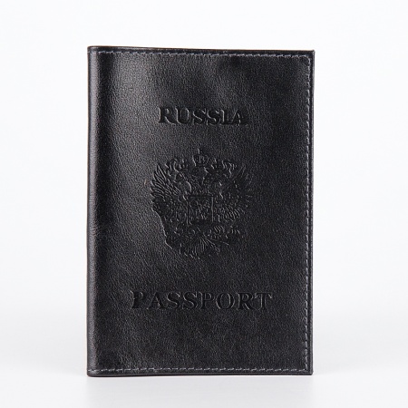 Poshete Обложка на паспорт (черный)
