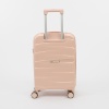 Francesco Molinary Чемодан на 4-х колесах (розовый)