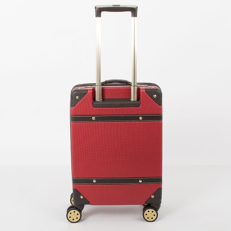 Francesco Molinary Чемодан на 4-х колесах (бордовый)