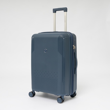 Francesco Molinary Чемодан на 4-х колесах (синий)