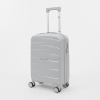 Francesco Molinary Чемодан на 4-х колесах (светло-серый)