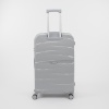 Francesco Molinary Чемодан на 4-х колесах (светло-серый)
