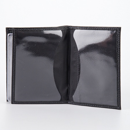 Poshete Обложка для паспорта и автодок (черный)