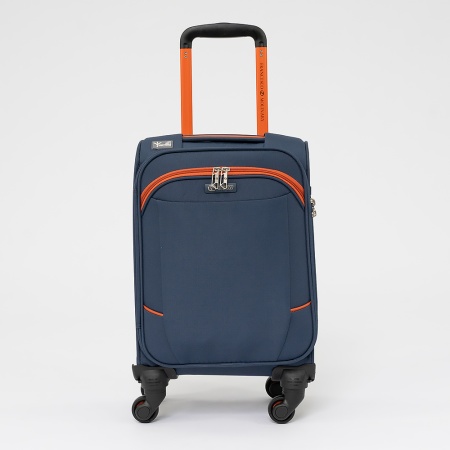 Francesco Molinary Чемодан на 4-х колесах (синий)