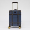 Francesco Molinary Чемодан на 4-х колесах (синий)