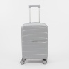 Francesco Molinary Чемодан на 4-х колесах (светло-серый)