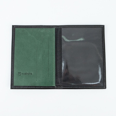 Poshete Обложка для автодокументов (черный)