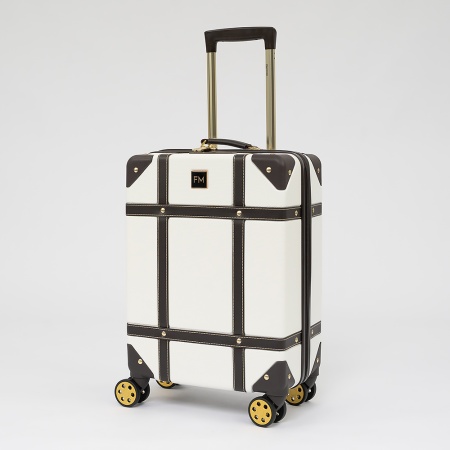 Francesco Molinary Чемодан на 4-х колесах (бежевый)