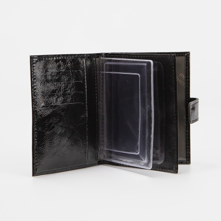 Poshete Обложка для паспорта и автодок (черный)